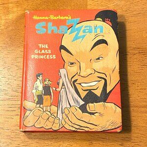 Vtg Hanna-Barbera’s SHAZAN ‘THE GLASS PRINCESS’ Book Published in 1968